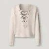 Maglione in maglia con scollo a V Maglione in maglia con scollo a V