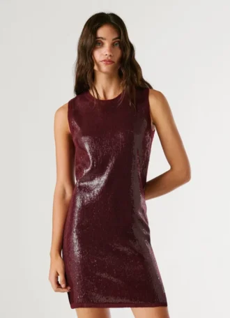 Miniabito con paillettes