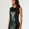 Miniabito con paillettes