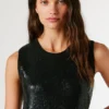 Miniabito con paillettes