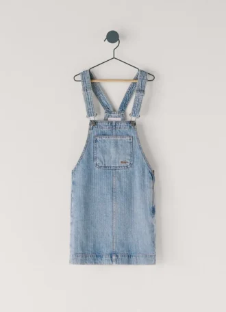 Miniabito in denim dalla vestibilità regolare