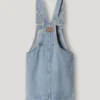 Miniabito in denim dalla vestibilità regolare Miniabito in denim dalla vestibilità regolare