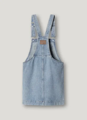 Miniabito in denim dalla vestibilità regolare