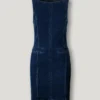 Miniabito in denim dalla vestibilità regolare Miniabito in denim dalla vestibilità regolare
