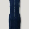 Miniabito in denim dalla vestibilità regolare Miniabito in denim dalla vestibilità regolare