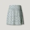 Minigonna con stampa floreale