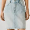 Minigonna in denim dalla vestibilità regolare
