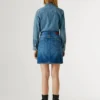 Minigonna in denim dalla vestibilità regolare