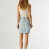 Minigonna in denim dalla vestibilità regolare