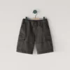 Pantaloncini cargo con vita regolabile Pantaloncini cargo con vita regolabile