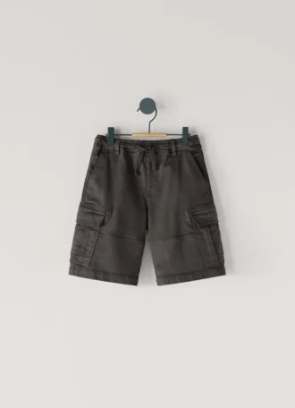 Pantaloncini cargo con vita regolabile