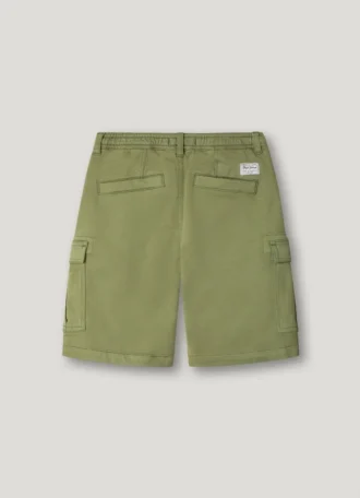 Pantaloncini cargo con vita regolabile