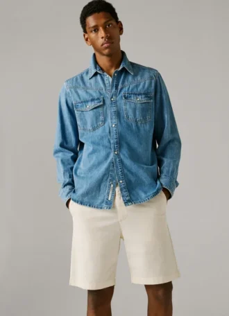 Pantaloncini chino dalla vestibilità regolare
