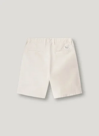 Pantaloncini chino in popeline