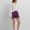 Pantaloncini con stampa astratta