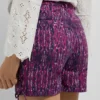 Pantaloncini con stampa astratta