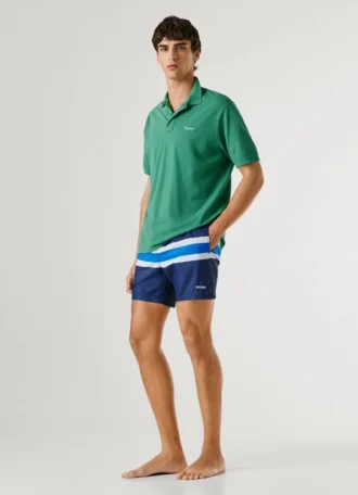 Pantaloncini da bagno a blocchi di colore