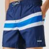 Pantaloncini da bagno a blocchi di colore