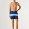 Pantaloncini da bagno a blocchi di colore