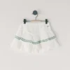 Pantaloncini fluidi con dettagli ricamati Pantaloncini fluidi con dettagli ricamati
