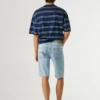 Pantaloncini in denim a vestibilità dritta