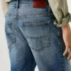 Pantaloncini in denim a vestibilità dritta