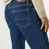 Pantaloncini in denim a vestibilità dritta