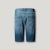 Pantaloncini in denim a vestibilità dritta