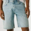 Pantaloncini in denim dalla vestibilità ampia Pantaloncini in denim dalla vestibilità ampia