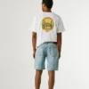 Pantaloncini in denim dalla vestibilità ampia Pantaloncini in denim dalla vestibilità ampia