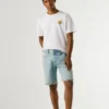 Pantaloncini in denim dalla vestibilità ampia Pantaloncini in denim dalla vestibilità ampia