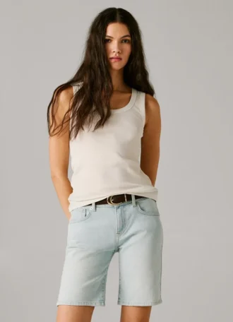 Pantaloncini in denim slim fit