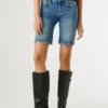 Pantaloncini in denim slim fit