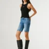 Pantaloncini in denim slim fit