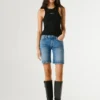 Pantaloncini in denim slim fit