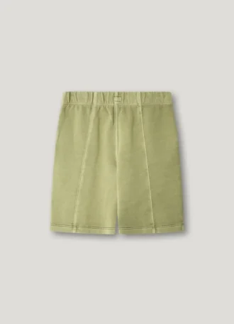 Pantaloncini in felpa con logo stampato