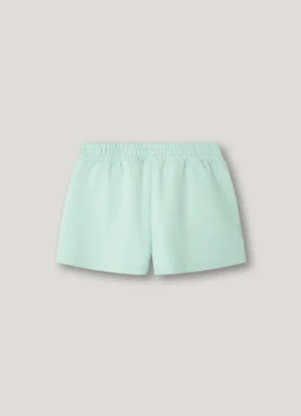 Pantaloncini in felpa con logo stampato