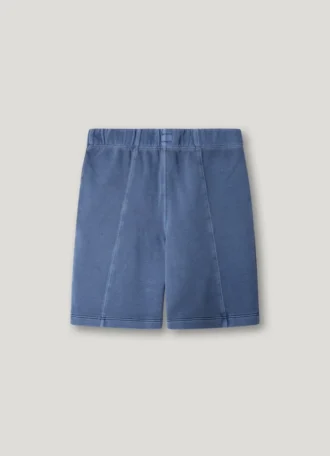 Pantaloncini in felpa con logo stampato