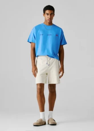 Pantaloncini in jersey dalla vestibilità comoda