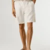 Pantaloncini in lino dalla vestibilità comoda