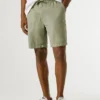 Pantaloncini in lino dalla vestibilità comoda