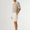 Pantaloncini in lino dalla vestibilità comoda