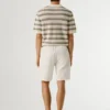 Pantaloncini in lino dalla vestibilità comoda