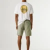 Pantaloncini in lino dalla vestibilità comoda
