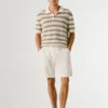 Pantaloncini in lino dalla vestibilità comoda