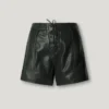 Pantaloncini in pelle di agnello