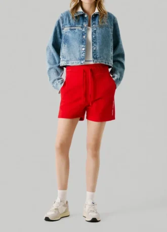 Pantaloncini in pile con vita regolabile
