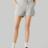 Pantaloncini in pile con vita regolabile Pantaloncini in pile con vita regolabile