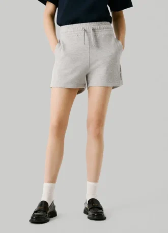 Pantaloncini in pile con vita regolabile