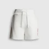 Pantaloncini in pile con vita regolabile Pantaloncini in pile con vita regolabile